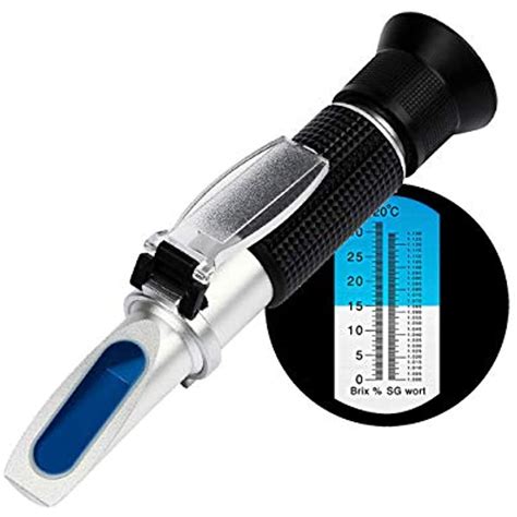 how to use a battery refractometer|refractometer chart.